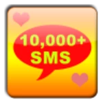 sms messages collection android application logo